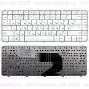 Клавиатура для ноутбука HP Pavilion G6-1239 Белая