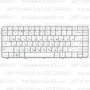 Клавиатура для ноутбука HP Pavilion G6-1300sr Белая