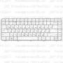 Клавиатура для ноутбука HP Pavilion G6-1c43nr Белая