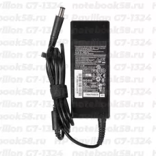 Блок питания для ноутбука HP Pavilion G7-1324 19V, 4.74A, 90W (7.4x5.0мм + pin) HC