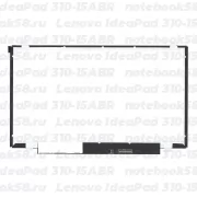 Матрица для ноутбука Lenovo IdeaPad 310-15ABR (1366x768 HD) TN, 30pin eDP, Slim, Глянцевая