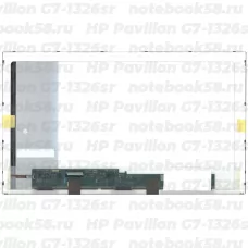 Матрица для ноутбука HP Pavilion G7-1326sr (1600x900 HD+) TN, 40pin, Глянцевая