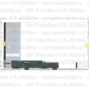 Матрица для ноутбука HP Pavilion G7-2028er (1600x900 HD+) TN, 40pin, Глянцевая