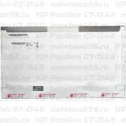Матрица для ноутбука HP Pavilion G7-1340 (1600x900 HD+) TN, 40pin, Глянцевая