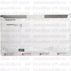 Матрица для ноутбука HP Pavilion G7-2023 (1600x900 HD+) TN, 40pin, Глянцевая