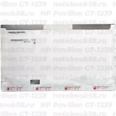 Матрица для ноутбука HP Pavilion G7-1239 (1600x900 HD+) TN, 40pin, Глянцевая