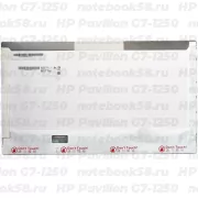 Матрица для ноутбука HP Pavilion G7-1250 (1600x900 HD+) TN, 40pin, Глянцевая