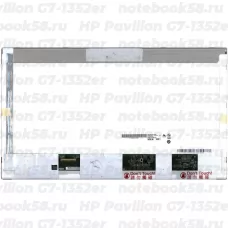 Матрица для ноутбука HP Pavilion G7-1352er (1600x900 HD+) TN, 40pin, Матовая
