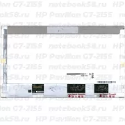 Матрица для ноутбука HP Pavilion G7-2155 (1600x900 HD+) TN, 40pin, Матовая