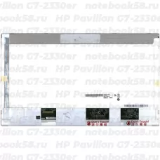 Матрица для ноутбука HP Pavilion G7-2330er (1600x900 HD+) TN, 40pin, Матовая