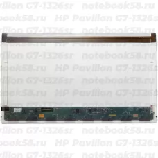 Матрица для ноутбука HP Pavilion G7-1326sr (1600x900 HD+) TN, 40pin, Глянцевая