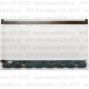 Матрица для ноутбука HP Pavilion G7-1331 (1600x900 HD+) TN, 40pin, Глянцевая