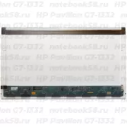 Матрица для ноутбука HP Pavilion G7-1332 (1600x900 HD+) TN, 40pin, Глянцевая