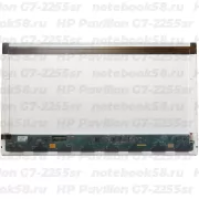Матрица для ноутбука HP Pavilion G7-2255sr (1600x900 HD+) TN, 40pin, Глянцевая
