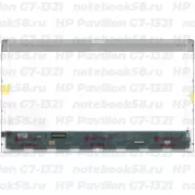 Матрица для ноутбука HP Pavilion G7-1321 (1600x900 HD+) TN, 40pin, Глянцевая