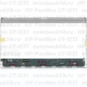 Матрица для ноутбука HP Pavilion G7-1331 (1600x900 HD+) TN, 40pin, Глянцевая