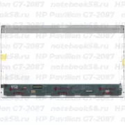 Матрица для ноутбука HP Pavilion G7-2087 (1600x900 HD+) TN, 40pin, Глянцевая