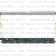 Матрица для ноутбука HP Pavilion G7-2201sr (1600x900 HD+) TN, 40pin, Глянцевая