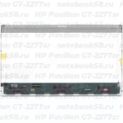 Матрица для ноутбука HP Pavilion G7-2277sr (1600x900 HD+) TN, 40pin, Глянцевая