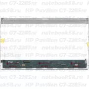 Матрица для ноутбука HP Pavilion G7-2285nr (1600x900 HD+) TN, 40pin, Глянцевая