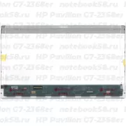 Матрица для ноутбука HP Pavilion G7-2368er (1600x900 HD+) TN, 40pin, Глянцевая