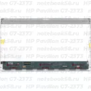 Матрица для ноутбука HP Pavilion G7-2373 (1600x900 HD+) TN, 40pin, Глянцевая