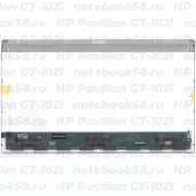 Матрица для ноутбука HP Pavilion G7-1021 (1600x900 HD+) TN, 40pin, Глянцевая