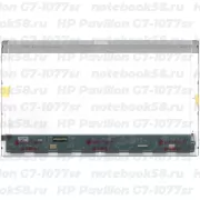 Матрица для ноутбука HP Pavilion G7-1077sr (1600x900 HD+) TN, 40pin, Глянцевая