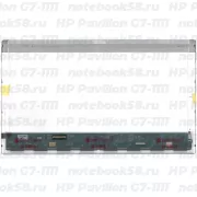 Матрица для ноутбука HP Pavilion G7-1111 (1600x900 HD+) TN, 40pin, Глянцевая