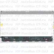 Матрица для ноутбука HP Pavilion G7-1143 (1600x900 HD+) TN, 40pin, Глянцевая