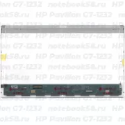 Матрица для ноутбука HP Pavilion G7-1232 (1600x900 HD+) TN, 40pin, Глянцевая