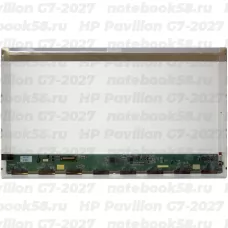 Матрица для ноутбука HP Pavilion G7-2027 (1600x900 HD+) TN, 40pin, Глянцевая