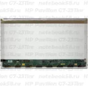 Матрица для ноутбука HP Pavilion G7-2311nr (1600x900 HD+) TN, 40pin, Глянцевая