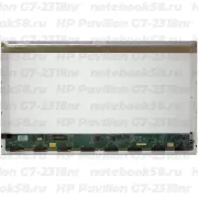 Матрица для ноутбука HP Pavilion G7-2318nr (1600x900 HD+) TN, 40pin, Глянцевая