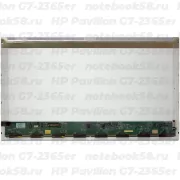 Матрица для ноутбука HP Pavilion G7-2365er (1600x900 HD+) TN, 40pin, Глянцевая