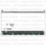 Матрица для ноутбука HP Pavilion G7-2361er (1600x900 HD+) TN, 40pin, Матовая