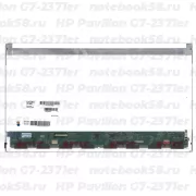 Матрица для ноутбука HP Pavilion G7-2371er (1600x900 HD+) TN, 40pin, Матовая
