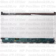 Матрица для ноутбука HP Pavilion G7-1315er (1600x900 HD+) TN, 40pin, Глянцевая