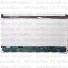 Матрица для ноутбука HP Pavilion G7-2253sr (1600x900 HD+) TN, 40pin, Глянцевая