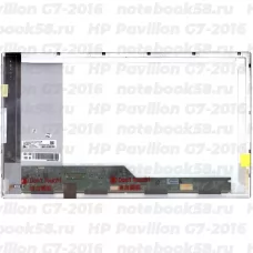 Матрица для ноутбука HP Pavilion G7-2016 (1600x900 HD+) TN, 40pin, Глянцевая