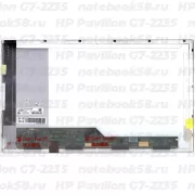 Матрица для ноутбука HP Pavilion G7-2235 (1600x900 HD+) TN, 40pin, Глянцевая