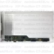 Матрица для ноутбука HP Pavilion G7-2125nr (1600x900 HD+) TN, 40pin, Глянцевая