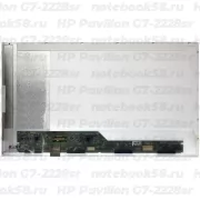 Матрица для ноутбука HP Pavilion G7-2228sr (1600x900 HD+) TN, 40pin, Глянцевая