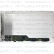 Матрица для ноутбука HP Pavilion G7-2313nr (1600x900 HD+) TN, 40pin, Глянцевая