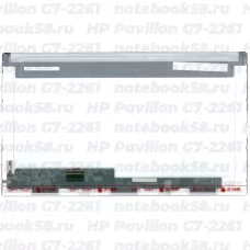 Матрица для ноутбука HP Pavilion G7-2261 (1600x900 HD+) TN, 40pin, Матовая