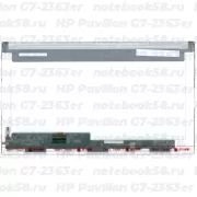 Матрица для ноутбука HP Pavilion G7-2363er (1600x900 HD+) TN, 40pin, Матовая
