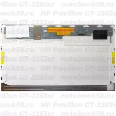 Матрица для ноутбука HP Pavilion G7-2253sr (1600x900 HD+) TN, 40pin, Матовая
