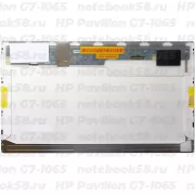 Матрица для ноутбука HP Pavilion G7-1065 (1600x900 HD+) TN, 40pin, Матовая