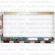 Матрица для ноутбука HP Pavilion G7-1352er (1600x900 HD+) TN, 40pin, Глянцевая