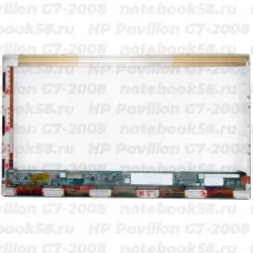 Матрица для ноутбука HP Pavilion G7-2008 (1600x900 HD+) TN, 40pin, Глянцевая
